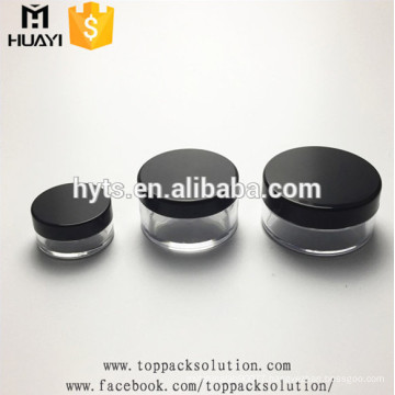 5g 10g 20g 30g plastic empty loose powder jar